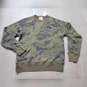 NWT Todd Snyder Champion Fatigue Camo Long Sleeve Crewneck Sweatshirt